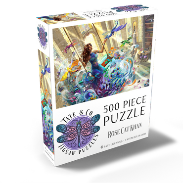 Aquarium Magic - Rose Cat Khan 500 Jigsaw Puzzle box view2