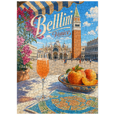 puzzleplate Bellini - Venice St Marks Square 500 Jigsaw Puzzle