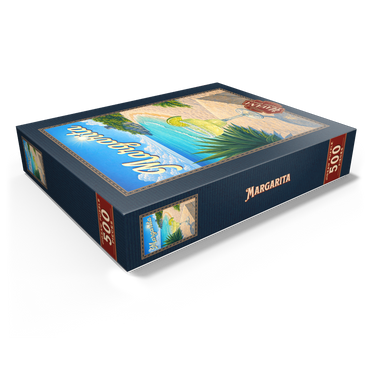 Margarita - Beach Cocktail at Sunset 500 Jigsaw Puzzle box view1
