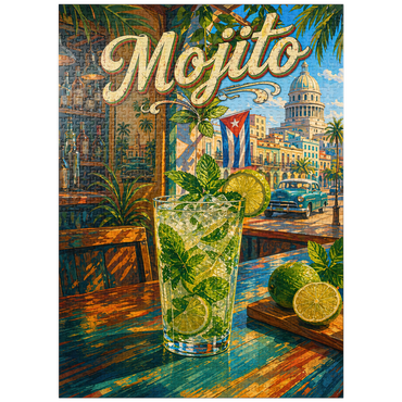 puzzleplate Havana Mojito - Tropical Sunshine 1000 Jigsaw Puzzle