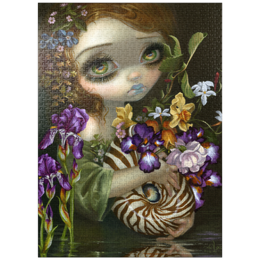 puzzleplate Nautilus Bouquet - Jasmine Becket-Griffith 1000 Jigsaw Puzzle