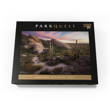 Saguaro National Park: Javalina Rocks 500 Jigsaw Puzzle box view3