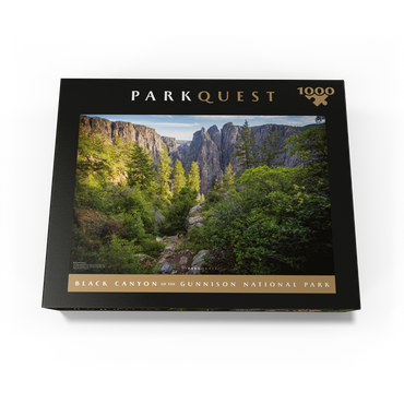 Black Canyon of the Gunnison National Park: Gunnison Route 1000 Jigsaw Puzzle box view3