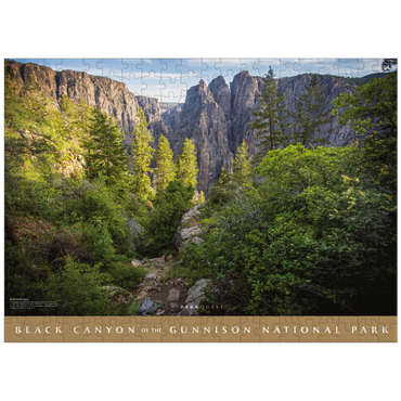 puzzleplate Black Canyon of the Gunnison National Park: Gunnison Route 300 Jigsaw Puzzle