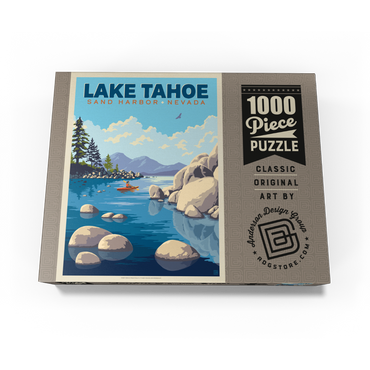 Lake Tahoe: Sand Harbor Kayaker 1000 Jigsaw Puzzle box view3