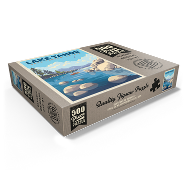 Lake Tahoe: Sand Harbor Kayaker 500 Jigsaw Puzzle box view1