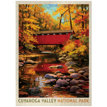 puzzleplate Cuyahoga Valley National Park: Covered Bridge 300 Jigsaw Puzzle