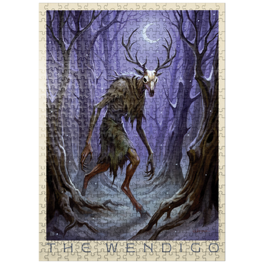 puzzleplate Legends Of The National Parks: Wendigo Haunting 500 Jigsaw Puzzle