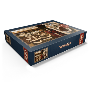 Vienna Cafe Classic Coffeehouse Elegance 1000 Jigsaw Puzzle box view1