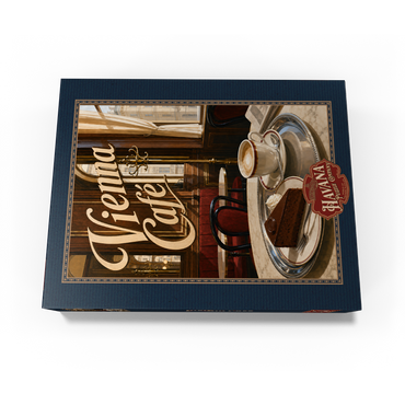 Vienna Cafe Classic Coffeehouse Elegance 500 Jigsaw Puzzle box view3