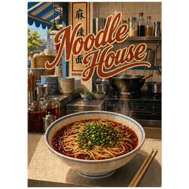 puzzleplate Noodle House - Street Kitchen Ramen 300 Jigsaw Puzzle