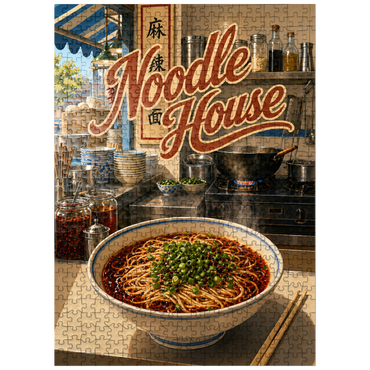 puzzleplate Noodle House - Street Kitchen Ramen 500 Jigsaw Puzzle