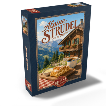 Alpine Strudel - Mountain Chalet Dessert 300 Jigsaw Puzzle box view2
