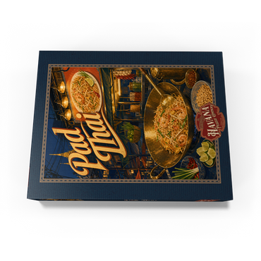 Pad Thai Street Food Night Market 1000 Jigsaw Puzzle box view3