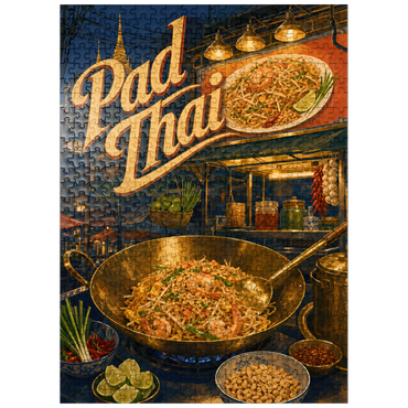 puzzleplate Pad Thai Street Food Night Market 500 Jigsaw Puzzle