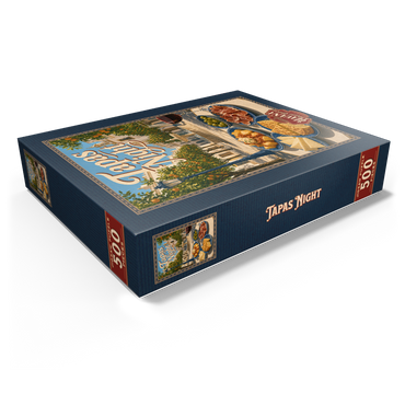 Seville Tapas Night Orange Grove Plaza 500 Jigsaw Puzzle box view1