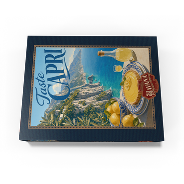 Capri Italy Coastal Lemon Dessert 500 Jigsaw Puzzle box view3