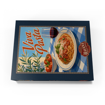 Viva Pasta Italian Spaghetti and Wine Sign 300 Jigsaw Puzzle box view3