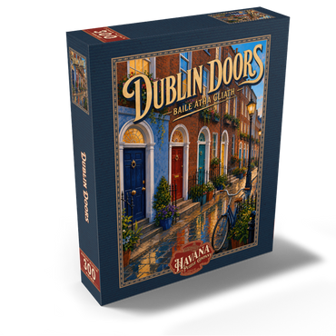 Dublin Doors Colorful Street Charm 300 Jigsaw Puzzle box view2