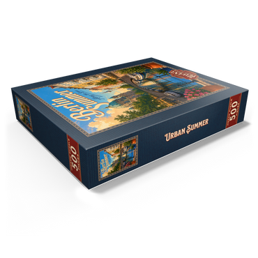 Berlin Summer Canal Charm 500 Jigsaw Puzzle box view1