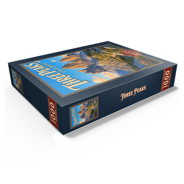 Majestic Mountain Sunset Splendor 1000 Jigsaw Puzzle box view1