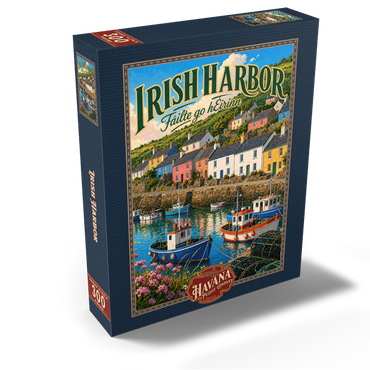 Irish Harbor Coastal Village Charm 300 Jigsaw Puzzle box view2