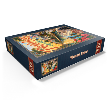 Florida Gulf Coast Sunset Serenity 300 Jigsaw Puzzle box view1