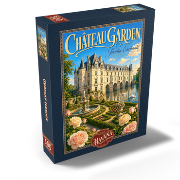 Chateau Garden Enchanted Elegance 500 Jigsaw Puzzle box view2