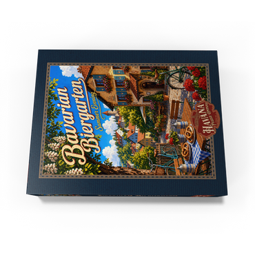 Bavarian Biergarten Summer Evening Charm 1000 Jigsaw Puzzle box view3