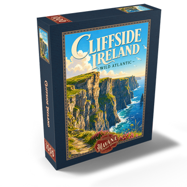 Ireland Cliffside Wild Atlantic Beauty 1000 Jigsaw Puzzle box view2