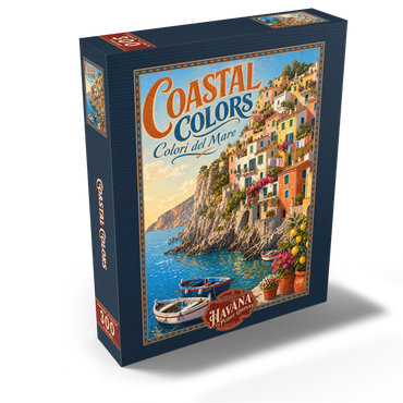 Amalfi Coast Colorful Coastal Charm 300 Jigsaw Puzzle box view2