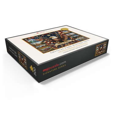 American Eagle Heritage Quilt 300 Jigsaw Puzzle box view1
