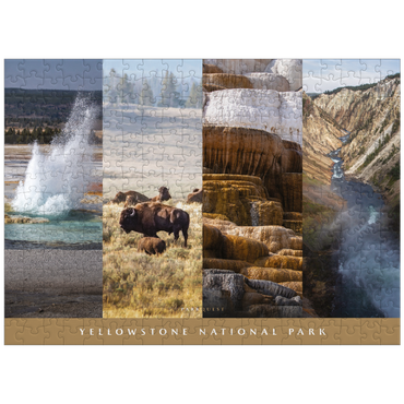 puzzleplate Sights of Yellowstone National Park 300 Jigsaw Puzzle