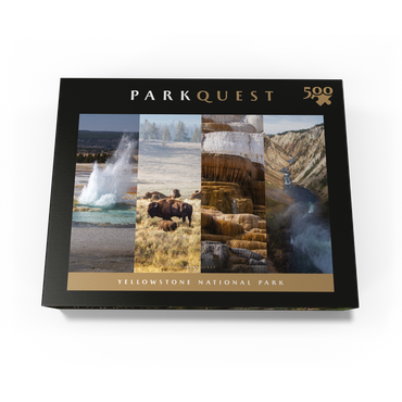 Sights of Yellowstone National Park 500 Jigsaw Puzzle box view3