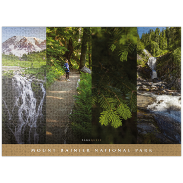 puzzleplate Sights of Mount Rainier National Park 1000 Jigsaw Puzzle