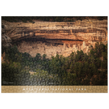 puzzleplate Mesa Verde National Park: Cliff Palace 500 Jigsaw Puzzle
