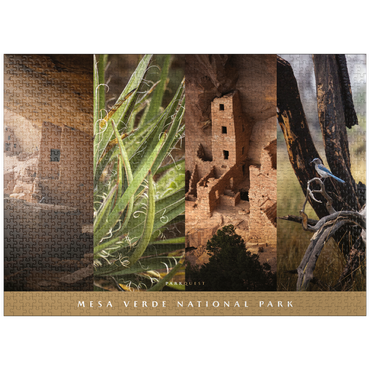 puzzleplate Sights of Mesa Verde National Park 1000 Jigsaw Puzzle