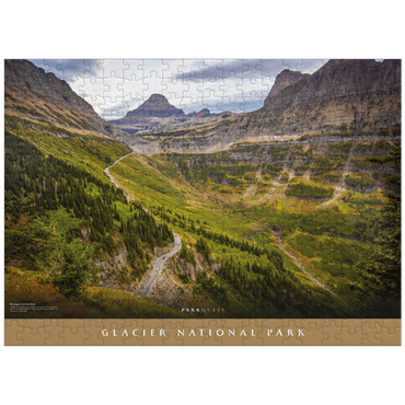 puzzleplate Glacier National Park: Going-to-the-Sun Road 300 Jigsaw Puzzle