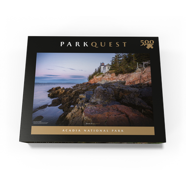 Acadia National Park: Bass Harbor Head Light 500 Jigsaw Puzzle box view3
