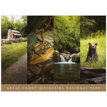 puzzleplate Sights of Great Smoky Mountains National Park 300 Jigsaw Puzzle