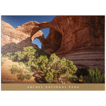 puzzleplate Arches National Park: Double Arch 1000 Jigsaw Puzzle