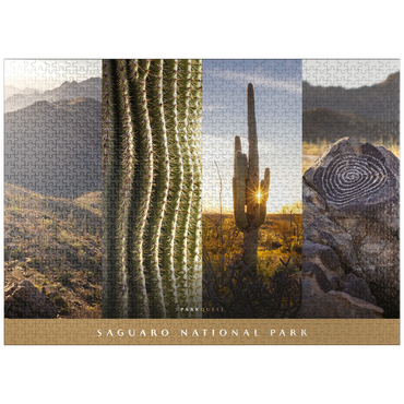 puzzleplate Sights of Saguaro National Park 1000 Jigsaw Puzzle