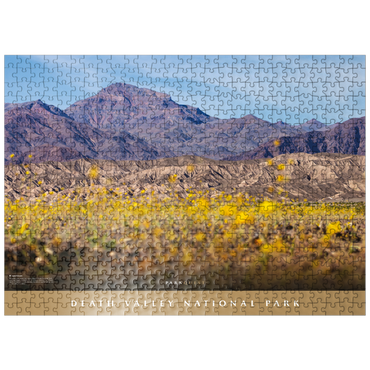 puzzleplate Death Valley National Park: Superbloom 500 Jigsaw Puzzle