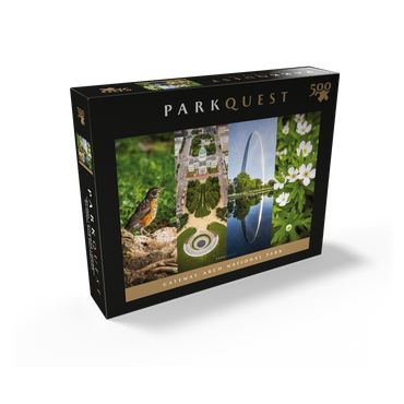 Sights of Gateway Arch National Park 500 Jigsaw Puzzle box view2