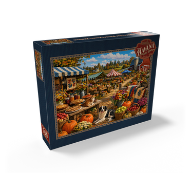 County Fair Farmers Market Morning 300 Jigsaw Puzzle box view2