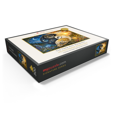 Yin Yang Owl Harmony 300 Jigsaw Puzzle box view1