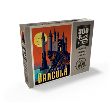 Castle Dracula Moonlit Gothic Mystery 300 Jigsaw Puzzle box view2