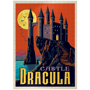 puzzleplate Castle Dracula Moonlit Gothic Mystery 300 Jigsaw Puzzle