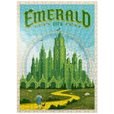 puzzleplate Emerald City (The Land of Oz) 500 Jigsaw Puzzle