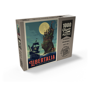 Libertalia: The Pirate Paradise 1000 Jigsaw Puzzle box view2